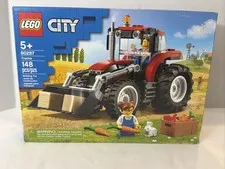 Lego City: Farm - Tractor - Set #60287 - New In Sealed, Damaged Box - 2021