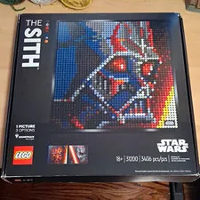LEGO Art Star Wars The Sith 31200 3406 pcs Age 18+ Box Set Soundtrack 2020