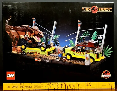 LEGO Jurassic World T. rex Breakout (76956) New & Factory Sealed