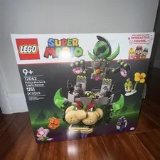LEGO 72042 Super Mario Prince Florian & Castle Bowser Complete Set New Unopened 