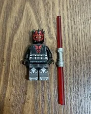 Lego Star Wars Darth Maul Minifigure sw1415 With Lightsaber