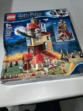 LEGO 75980 Attack on the Burrow Harry Potter - Visible Box Wear And Torn