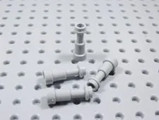 LEGO Lot of 4 Light Bluish Gray Spyglass Telescope Accessory Minifig AC