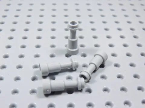 LEGO Lot of 4 Light Bluish Gray Spyglass Telescope Accessory Minifig AC