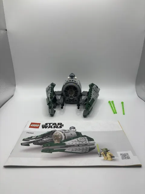 LEGO Star Wars Yoda's Jedi Starfighter (75360), All Pieces and Instructions
