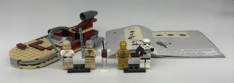 LEGO Star Wars 8092: Luke's Landspeeder  100% Complete w/ Instructions