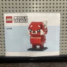 Lego BrickHeadz Meilin (40798) Instruction Manual Book ONLY Turning Red No Pcs