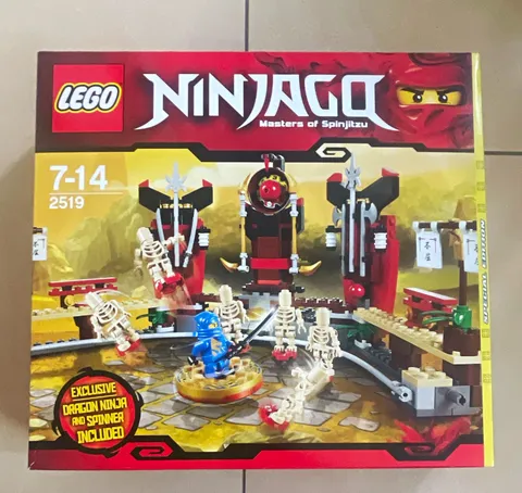 LEGO NINJAGO 2519 Skeleton Bowling Masters of Spinjitzu 371 Pieces 7-14