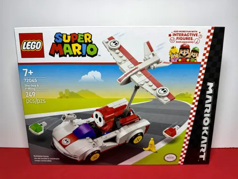 2025 LEGO Super Mario Kart #72045: Shy Guy & P-Wing (249pcs)