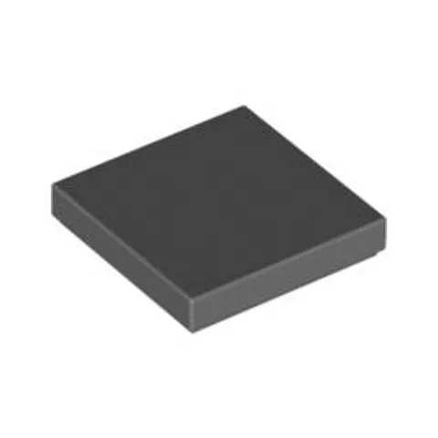 Lego Bricks 100x Dark Stone Grey 2x2 Tile Flat Thin Studless 4211055 3068 NEW