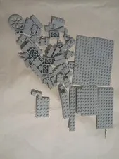 Lego Gray Pieces Lot 5 Oz
