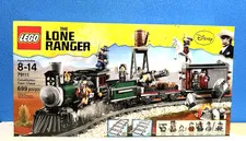 LEGO The Lone Ranger Constitution Train Chase 79111 Western Movie Tonto *NEW*