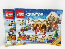 Lego Winter Village Collection Holiday Event  Santas Workshop Instructions 10245