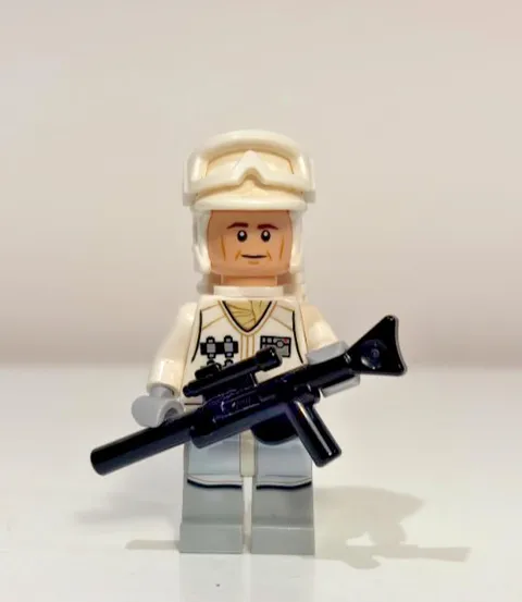 LEGO Star Wars Hoth Rebel Trooper White Cheek Lines Minifigure sw0678 – 75098