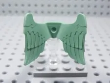LEGO Sand Green Wings w/ Neck Bracket Angel Minifig AC