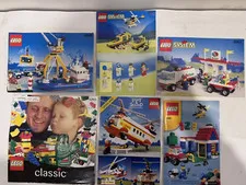 (6) LEGO Vintage Instruction Manuel Lot- #6541, 1896, 6482, 6562, 6166, 4293
