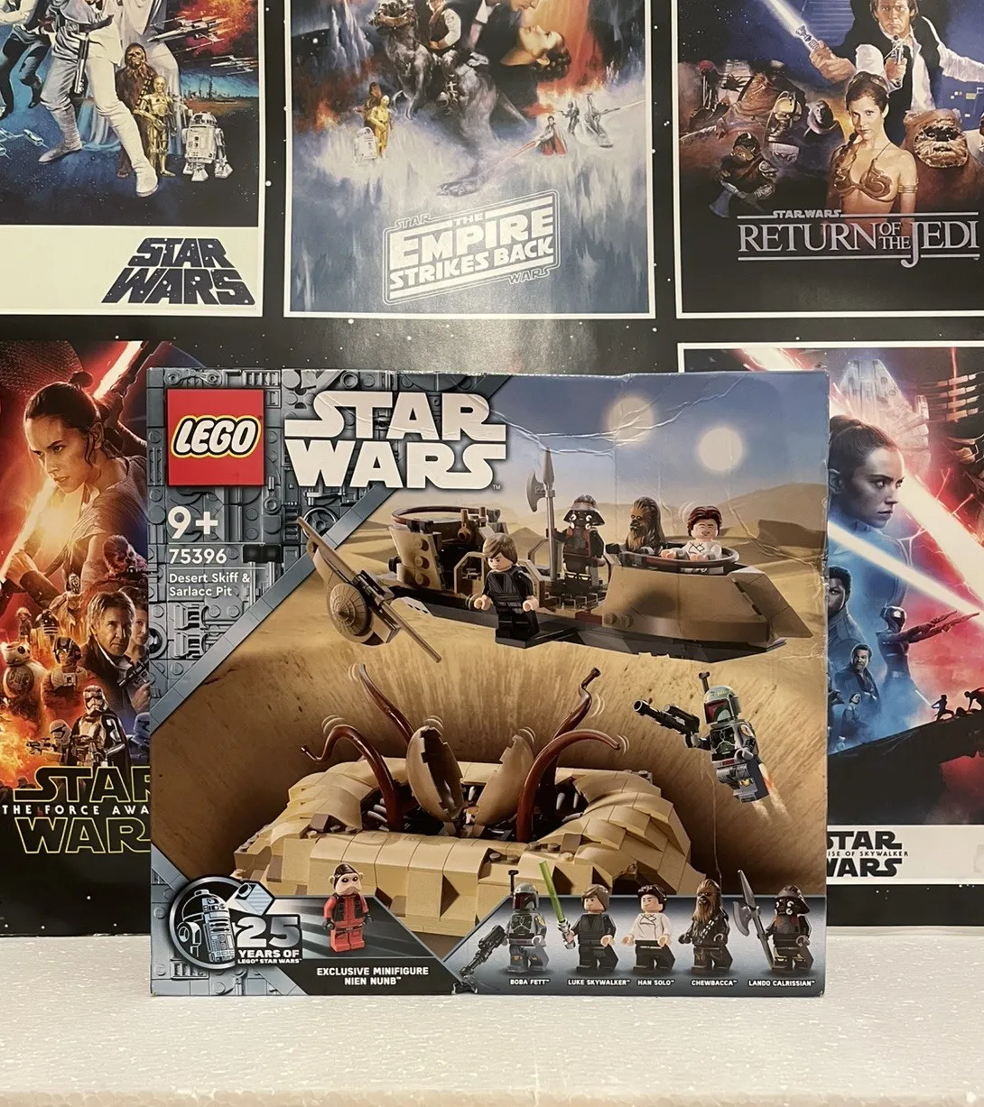 LEGO Star Wars Desert Skiff & Sarlacc Pit 75396 - Brand New - Damaged Box