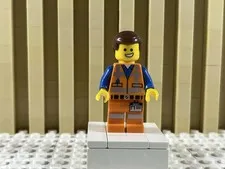 The Lego Movie Minifigure. Emmet Block Mini Figure Toy Double Decker Couch Versn
