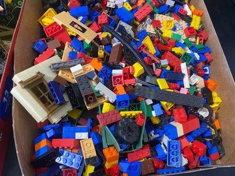 huge lot Lego pieces parts over 9 pounds collection C