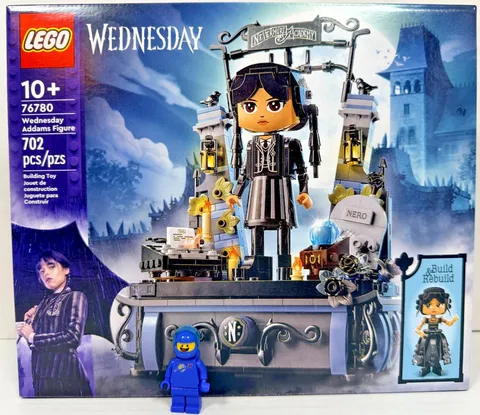 LEGO 76780 Wednesday Addams Figure and Buildable Toy Doll New Sealed Retired 