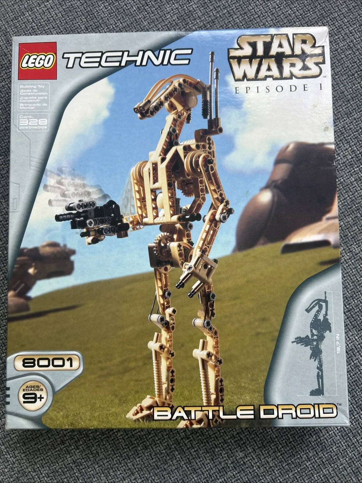 Lego Technic Star Wars 8001 Battle Droid New Sealed