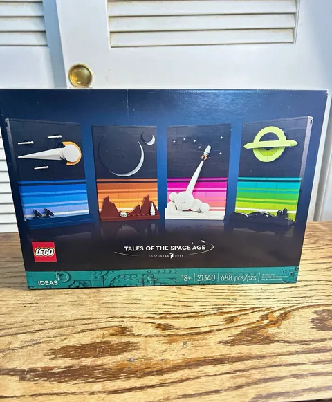 LEGO Ideas: Tales of The Space Age (21340) New In Box Sealed Retired Set