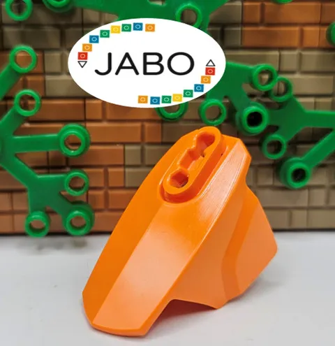 (S18/5/12) LEGO Hero Factory 90639 Armor Ball Joint Size 5 Orange
