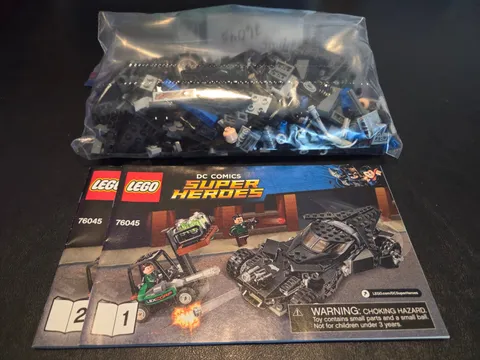 LEGO DC Comics Super Heroes: Kryptonite Interception (76045) - Complete
