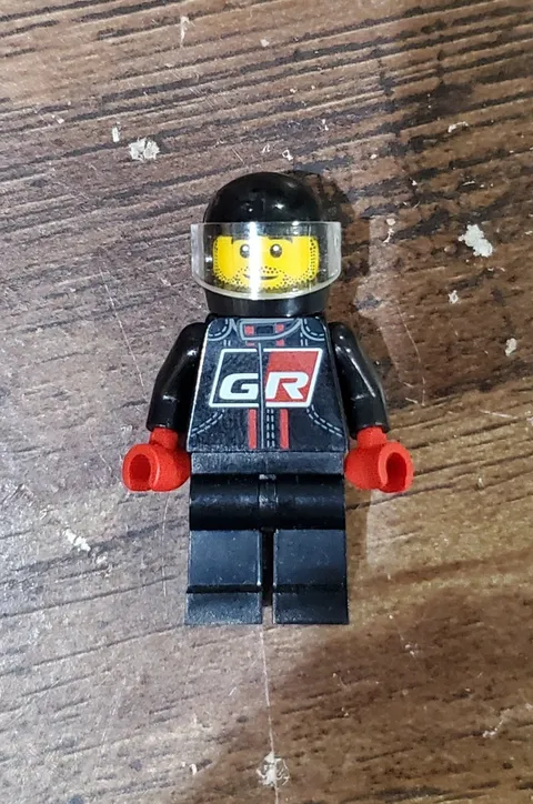 LEGO Toyota GR Supra Driver Minifigure sc087 (76901)
