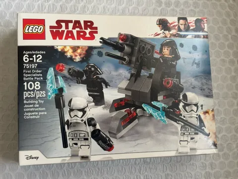 LEGO 75197 First Order Specialists Battle Pack New Sealed Some Box Wear