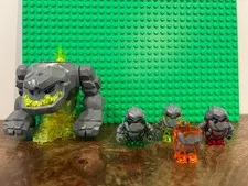 LEGO Power Miners Rock Monster Lot of 5 Boulderax Sulfurix Firax Meltrox Retired