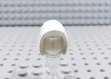 LEGO White Smooth Hood Headgear Accessory Minifig BJ