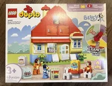 LEGO DUPLO Bluey's Family House Memory Game 10459 Complete Set 83 pcs 3+