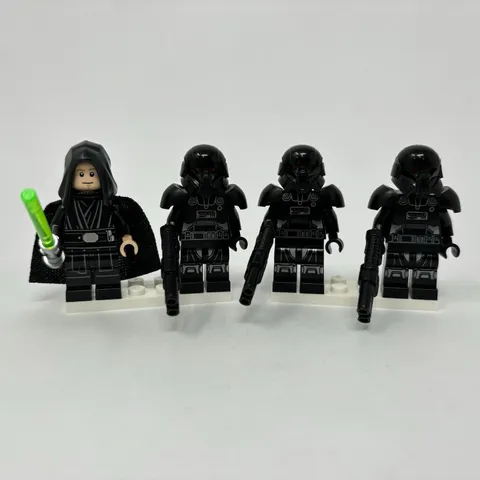 Lego Lot All 4 Set 75324 Minifigure Dark Trooper Attack Luke Skywalker Weapons