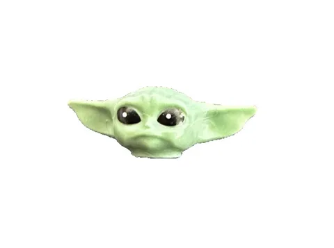 LEGO Grogu Minifigure Miniature Head Baby Yoda Star Wars The Mandalorian 75446