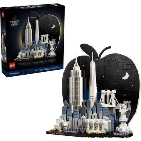 LEGO Architecture New York City The Big Apple Building Set for Adults New 21066