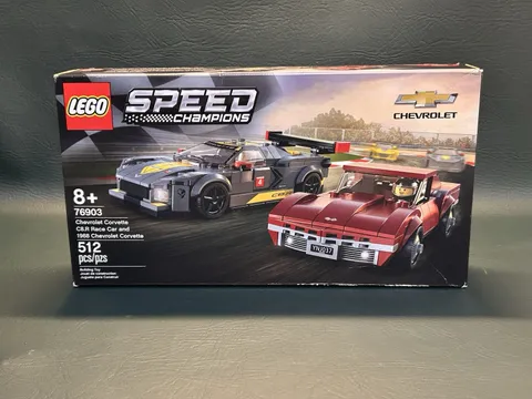 LEGO SPEED CHAMPIONS: Chevrolet Corvette C8.R Race Car and 1969 Chevrolet...