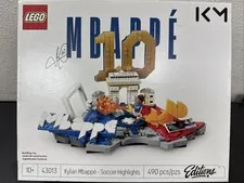 LEGO Editions Kylian Mbappe Soccer Highlights 43013 Building Set 490 Pcs NIB