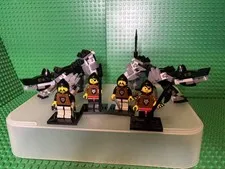 Lego Wolfpack Lot Of Figures Knight Medieval Castle Read Description