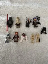 Bundle Of Lego Star Wars Minifigures And Builds