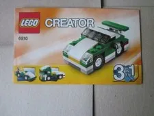 Lego Creator Building Instructions Instruction 6910, 3 in 1