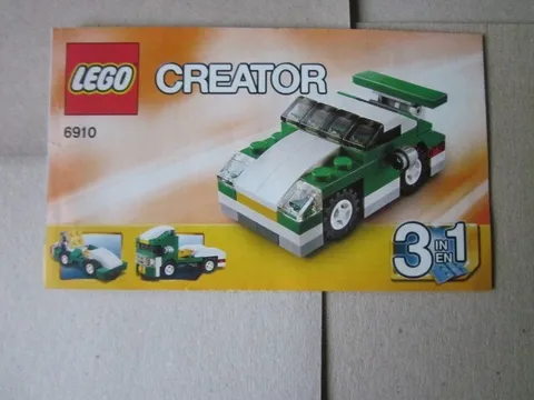 Lego Creator Building Instructions Instruction 6910, 3 in 1