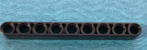 LEGO PART 40490 TECHNIC BEAM 1X9 THICK (BLACK)