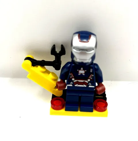 LEGO Iron Man 3 30168 Iron Patriot Minifigure 99.9% Complete Rare Marvel *Read*