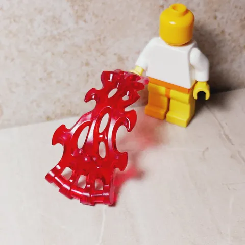 New LEGO Power Burst Energy RED Flames Flaming Fire Throw Arch Reach Weapon