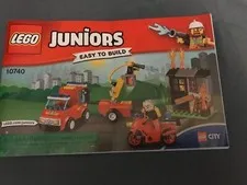 LEG0 Instructions ONLY NO Bricks Juniors 10740