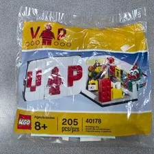 LEGO VIP Iconic Set 40178 Kids Unisex OS Multicolor New 205pc Polybag Store Toy