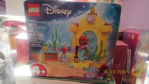 New LEGO 43235 Disney Ariel's Music Stage 60pcs Little Mermaid