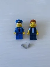 LEGO Simpsons Kwik-E Mart Snake and Chief Wiggum Minifigures 71016