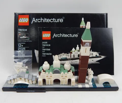 LEGO Architecture: Venice Italy (21026) Complete w/ Instructions Box Spare Parts